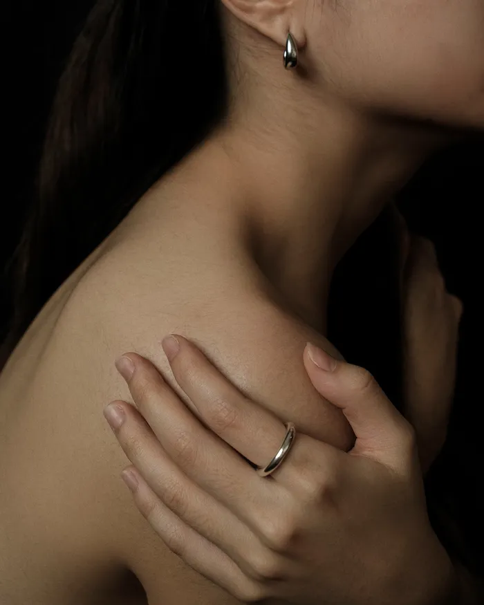 MYJN Rings Gai Round Band Ring
