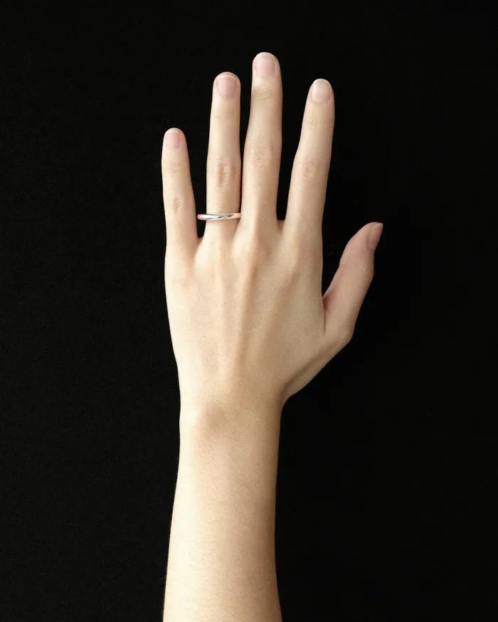 MYJN Rings Goma Round Band Ring