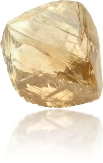 Natural Orange Diamond Rough 085 ct Rough Langerman Diamonds Earrings