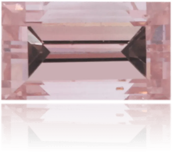 Natural Pink Diamond Baguette 019 ct Polished Langerman Diamonds Earrings Natural Pink Diamond Baguette 019 ct Polished Langerman Diamonds Earrings