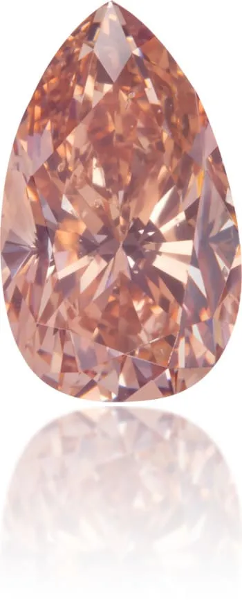 Natural Pink Diamond Pear Shape 103 ct Polished Langerman Diamonds Earrings