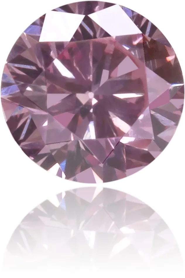 Natural Pink Diamond Round 011 ct Polished Langerman Diamonds Earrings