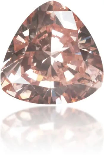 Natural Pink Diamond Triangle 102 ct Polished Langerman Diamonds Earrings