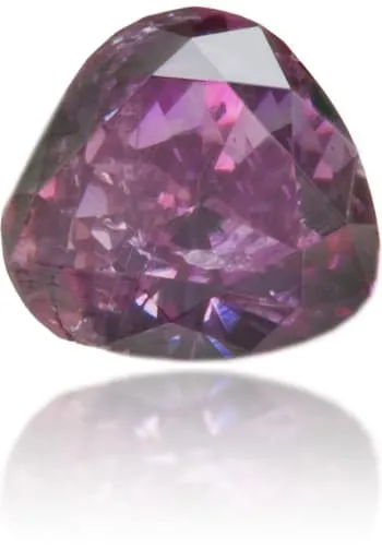 Natural Purple Diamond Heart Shape 022 ct Polished Langerman Diamonds Necklaces Natural Purple Diamond Heart Shape 022 ct Polished Langerman Diamonds Necklaces