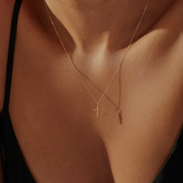 Necklaces AURELIE GI REBECCA Cross Pendant
