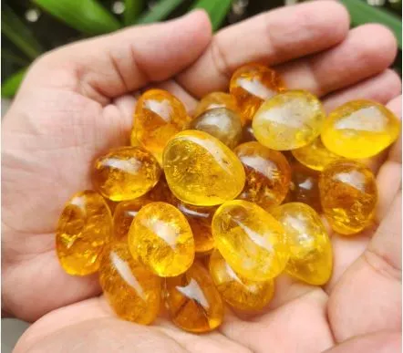 Necklaces Citrine Colored Stones for Resin Art RESIN ART HUB