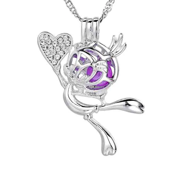 Necklaces CPSP218 Cage Pendant Silver Plated Tweety Bird Looney Tunes with Chain Necklaces CPSP218 Cage Pendant Silver Plated Tweety Bird Looney Tunes with Chain