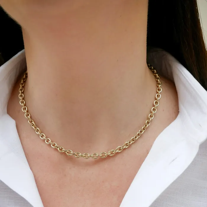 Necklaces ef collection Sienna Chain Necklace