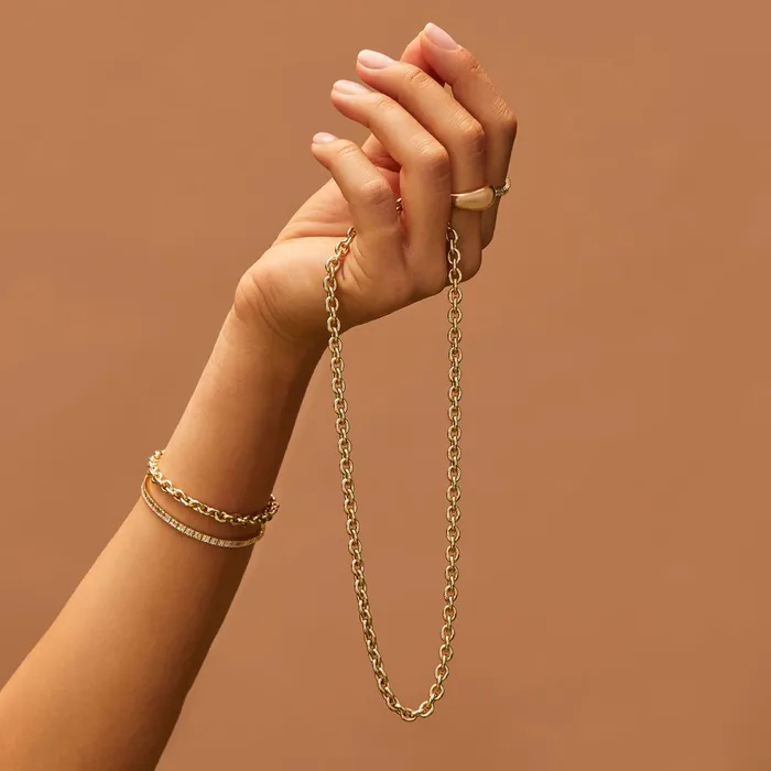 Necklaces ef collection Sienna Chain Necklace