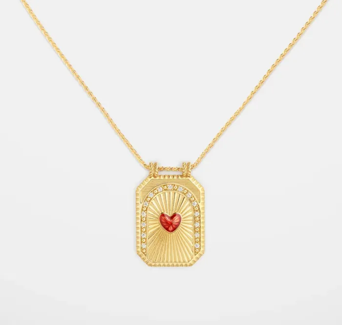 Necklaces HEART SCAPULAR Marie Lichtenberg