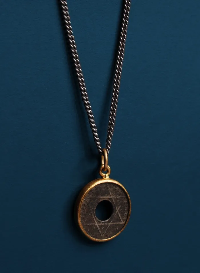 Necklaces Hexagam Coin Necklace for Men WE ARE ALL SMITH Mens Jewelry Clothing Necklaces Hexagam Coin Necklace for Men WE ARE ALL SMITH Mens Jewelry Clothing