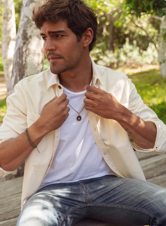 Necklaces Hexagam Coin Necklace for Men WE ARE ALL SMITH Mens Jewelry Clothing Necklaces Hexagam Coin Necklace for Men WE ARE ALL SMITH Mens Jewelry Clothing