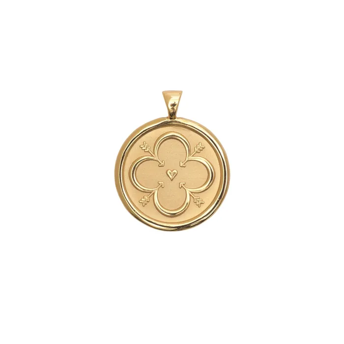 Necklaces Jane Win Love Small Pendant Coin