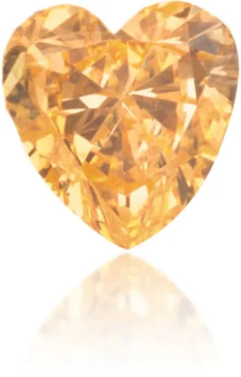 Necklaces Langerman Diamonds Natural Orange Diamond Heart Shape 021 ct Polished Necklaces Langerman Diamonds Natural Orange Diamond Heart Shape 021 ct Polished