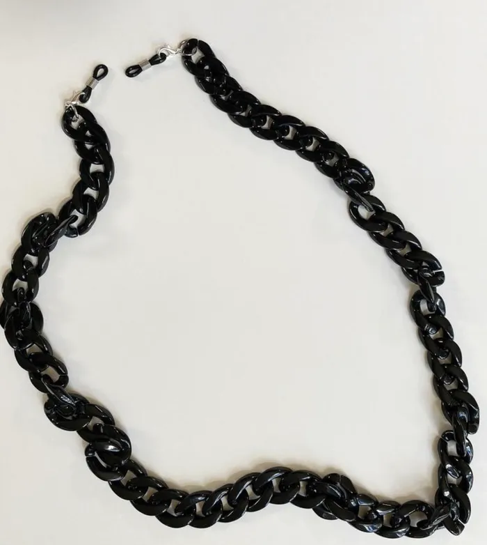 Necklaces Millo Jewelry Acrylic Chunky Link Mask Chains Necklaces Millo Jewelry Acrylic Chunky Link Mask Chains