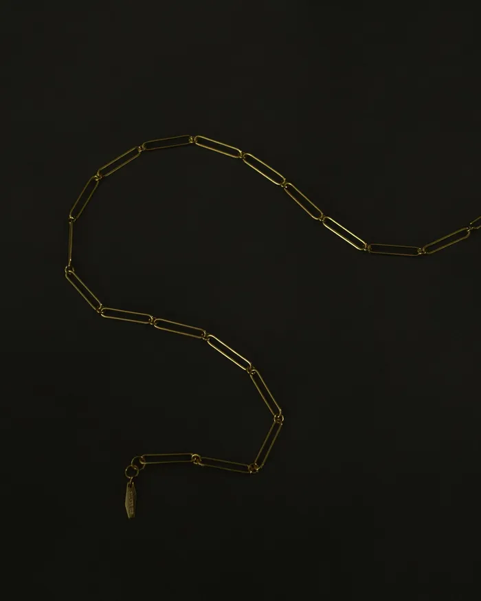 Necklaces MYJN Faye Paper Clip Chain Link Choker