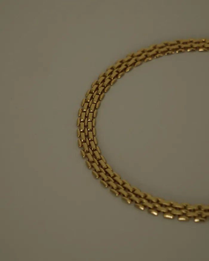 Necklaces Sophia Flat Chain Choker MYJN
