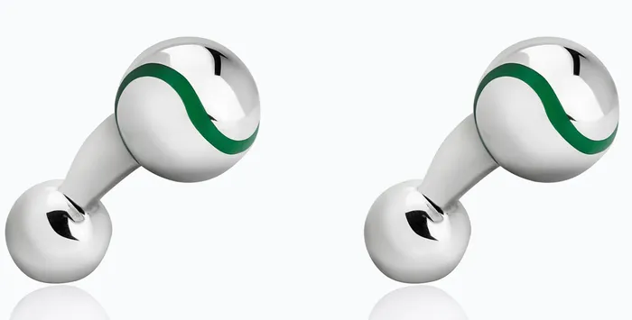 Necklaces Tane TANE TENNIS CUFFLINKS