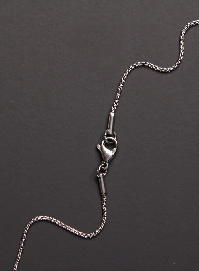 Necklaces We Are All Smith LARGE STAINLESS STEEL CROSS NECKLACE FOR MEN
