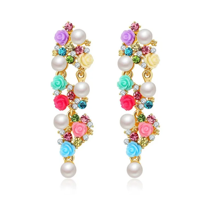 Necklaces Yellow Chimes Pearl Earrings for Women Fashion Collection Multicolor Rose Floral Design Gold Plated Danglers Earrings For Women Yellow Chimes Necklaces Yellow Chimes Pearl Earrings for Women Fashion Collection Multicolor Rose Floral Design Gold Plated Danglers Earrings For Women Yellow Chimes