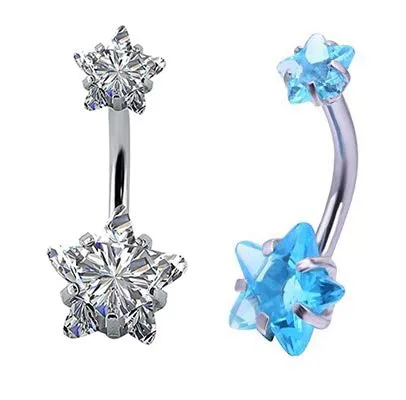 Necklaces Yellow Chimes Yellow Chimes Belly Button Rings for Women Body Piercing Jewelry Stainless Steel 2 Pcs Crystal Navel Piercing Jewelry for Women and Girls Necklaces Yellow Chimes Yellow Chimes Belly Button Rings for Women Body Piercing Jewelry Stainless Steel 2 Pcs Crystal Navel Piercing Jewelry for Women and Girls