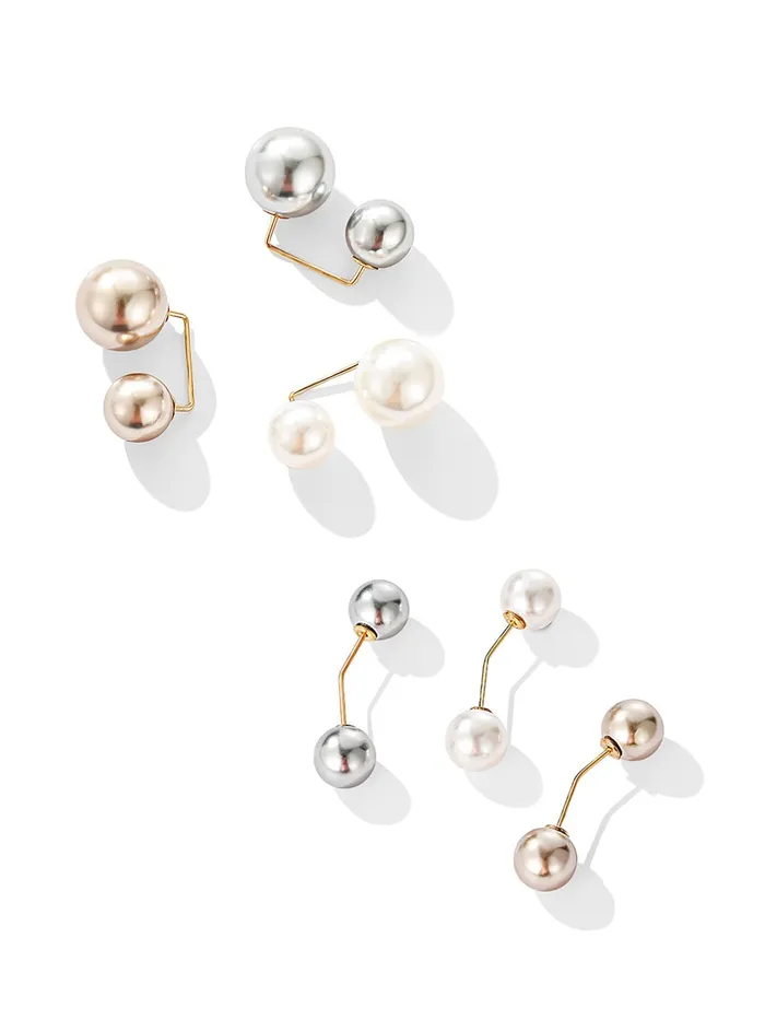 Necklaces Yellow Chimes Yellow Chimes Brooch for Women and Girls 6 Pcs Pearl Brooch Pins Sweater Shawl Clips Collar Safety Pin Clothing Dresses Decoration Accessories Birthday Gift for Girls and Women