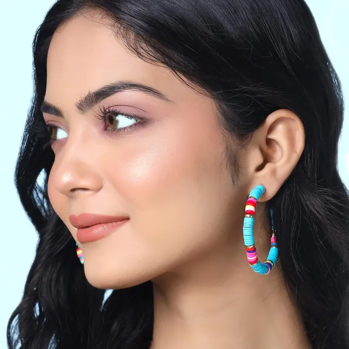 Necklaces Yellow Chimes Yellow Chimes Earrings for Women and Girls Hoop Earrings Bohemian Designed Hoop Earrings Birthday Gift for girls and women Anniversary Gift for Wife
