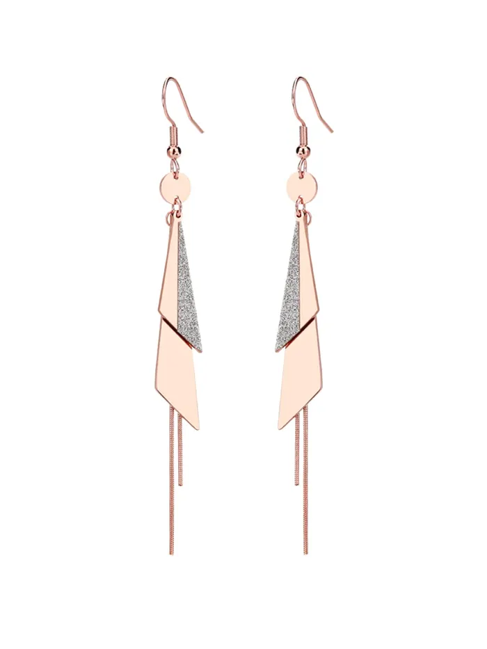 Necklaces Yellow Chimes Yellow Chimes Geometric Minimal Dangler Earrings For Women Girls ER 4 Necklaces Yellow Chimes Yellow Chimes Geometric Minimal Dangler Earrings For Women Girls ER 4