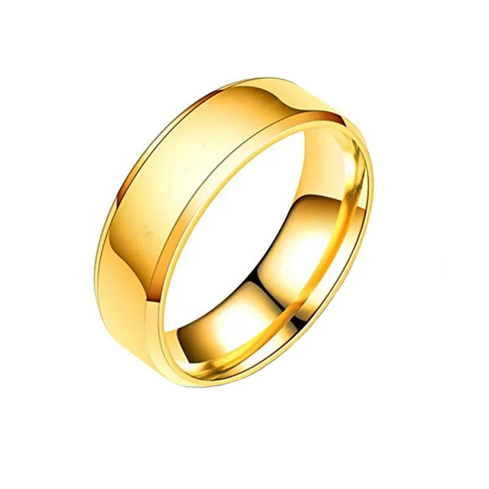 Necklaces Yellow Chimes Yellow Chimes Rings For Women Stainless Steel Gold Plated Band Style Ring For Women And Girls Size 8 Necklaces Yellow Chimes Yellow Chimes Rings For Women Stainless Steel Gold Plated Band Style Ring For Women And Girls Size 8