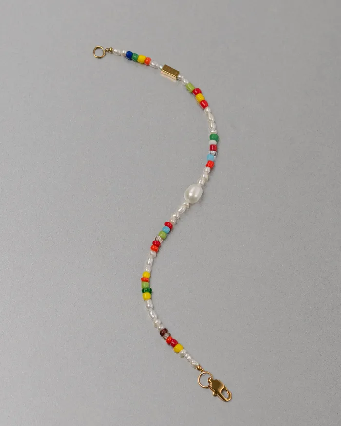Niji Multicolor Beaded Baroque Pearl Bracelet CUN Bracelets