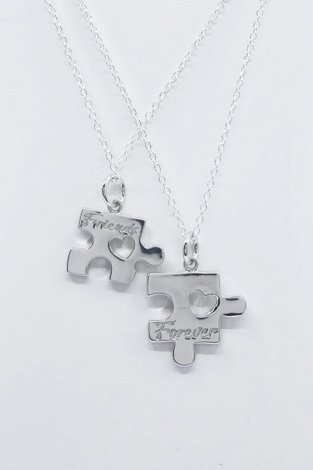 Pendant Bomb Best Friends 925 Sterling Silver Rhodium Coated 2 Bombs in 1 BATH0021BESTFRIEND Necklaces