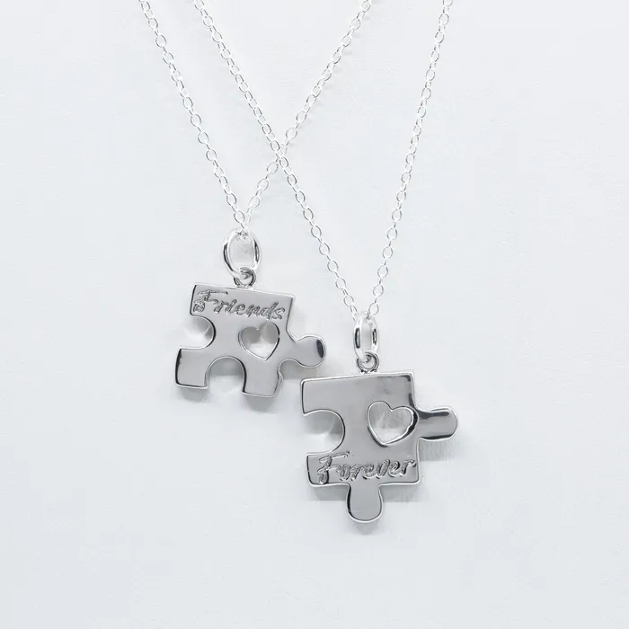 Pendant Bomb Best Friends 925 Sterling Silver Rhodium Coated 2 Bombs in 1 BATH0021BESTFRIEND Necklaces