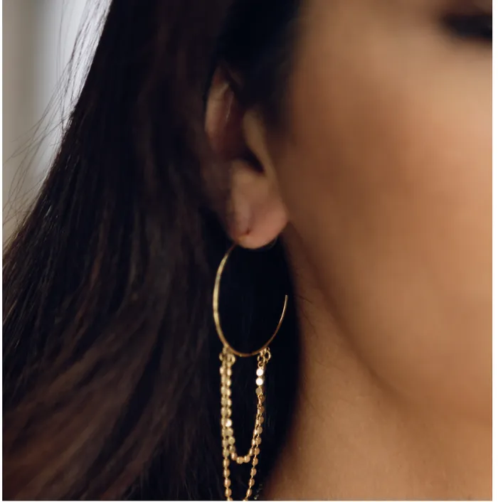 Rendor Earrings Elodie Hoops
