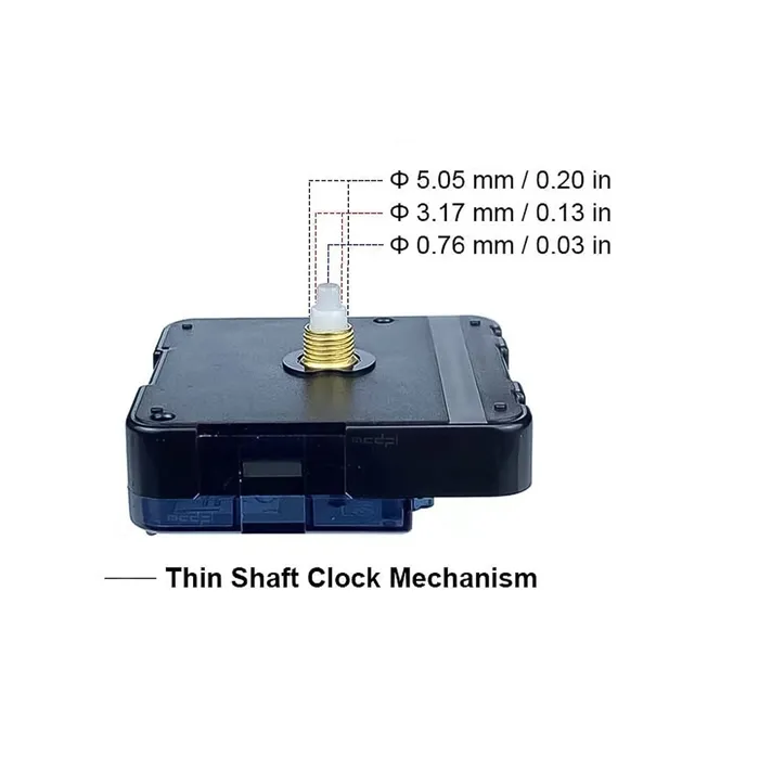 Resin Art Hub Earrings Clock Machine Thin Shaft 5 variants