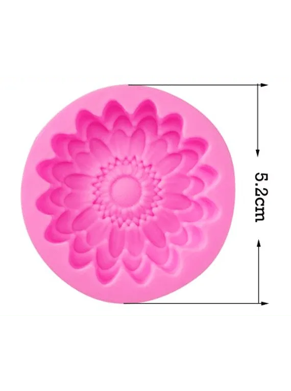 Resin Art Hub Earrings Flower Mould