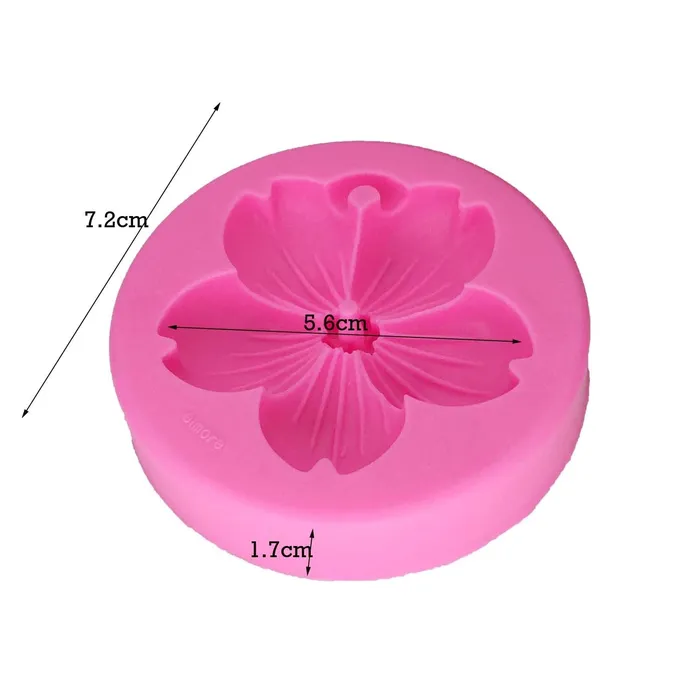 Resin Art Hub Earrings Flower Mould