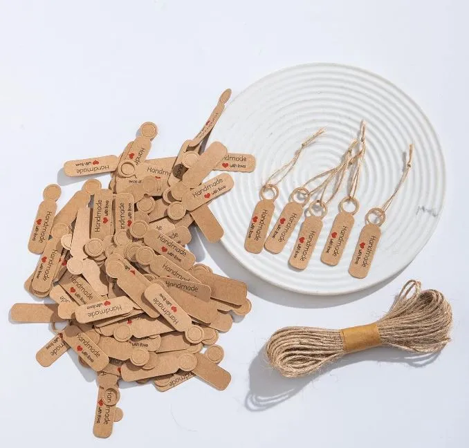 Resin Art Hub Handmade Tags For ECom Packs Necklaces