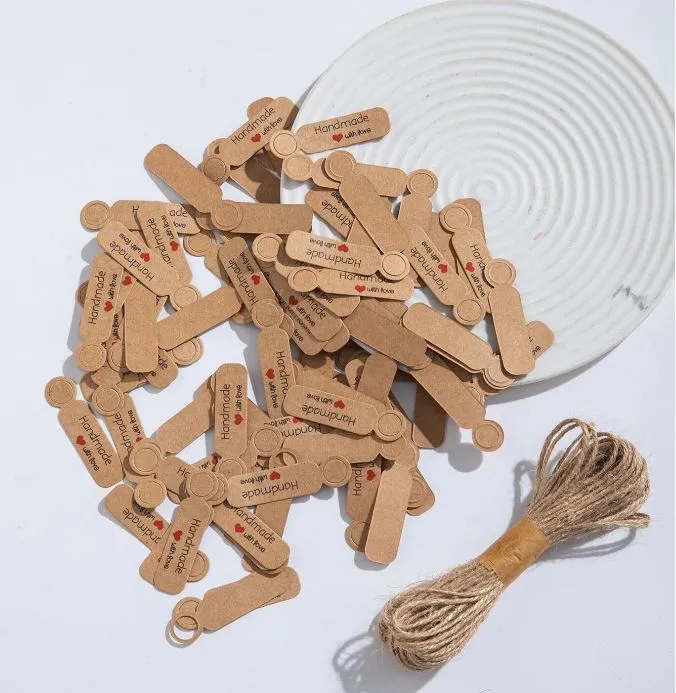 Resin Art Hub Handmade Tags For ECom Packs Necklaces