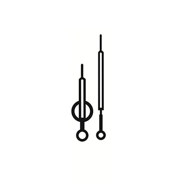 Resin Art Hub Necklaces Black Clock Hands for Resin Clock Making4