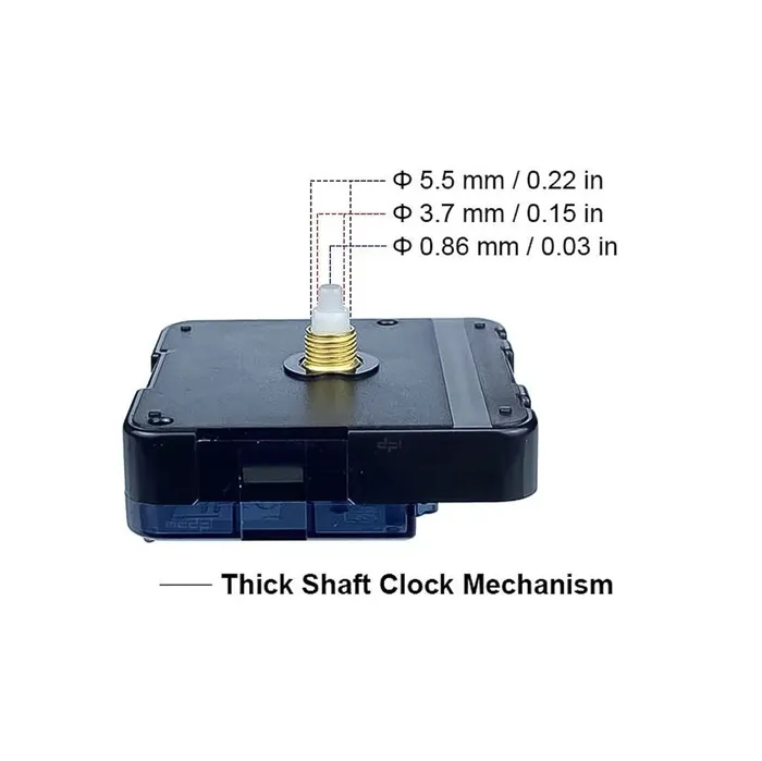 Resinarthub Clock Machine for Clock Making Thick Shaft 5 variants Necklaces