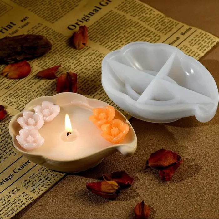 Resinarthub Cloud Storage Silicone Mold for Jesmonite Art Necklaces
