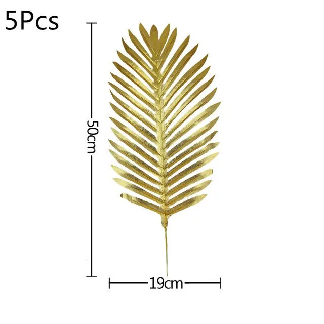 Resinarthub Decorative Golden Leaf Necklaces
