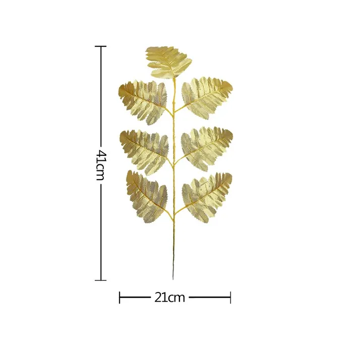 Resinarthub Decorative Golden Leaf Necklaces