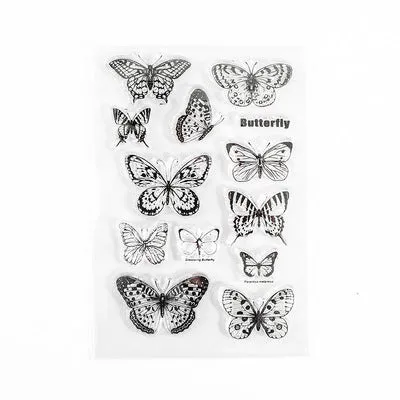 Resinarthub Transparent Rubber Stamp Multi Design for Jesmonite Art Necklaces