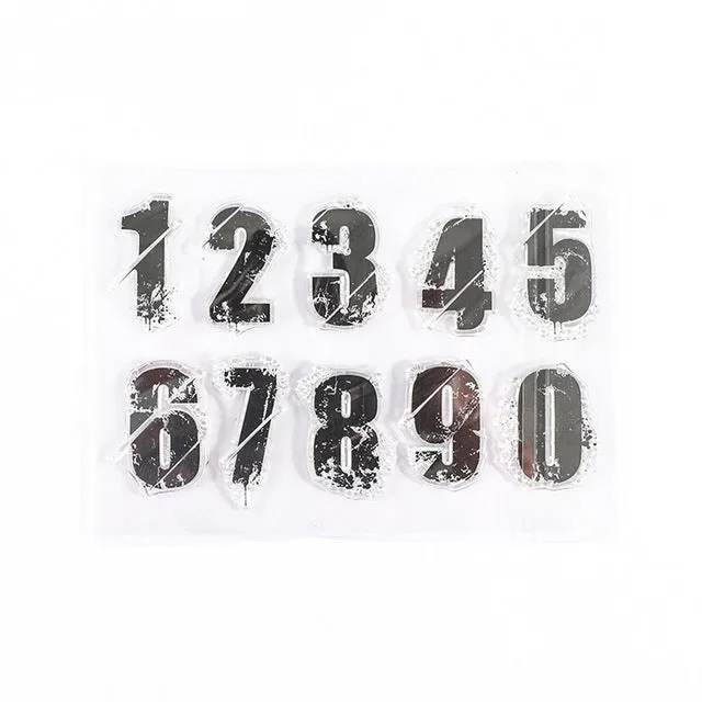 Resinarthub Transparent Rubber Stamp Multi Design for Jesmonite Art Necklaces