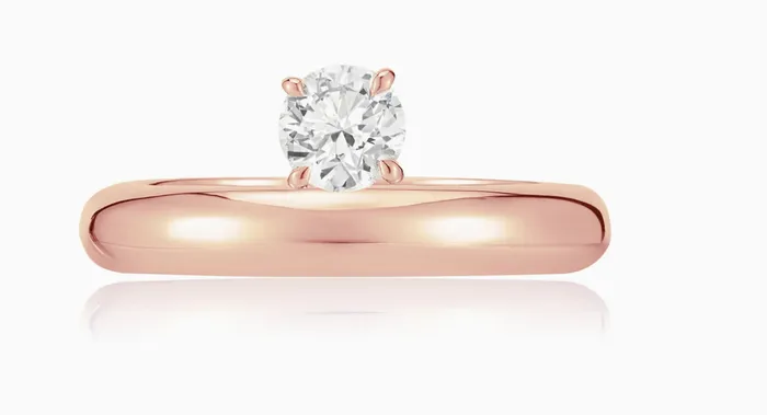 Rings Carbon Hyde Floating Diamond Ring