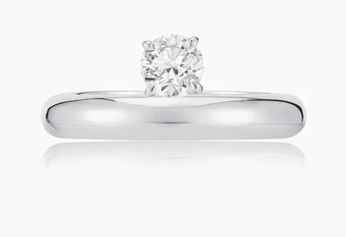 Rings Carbon Hyde Floating Diamond Ring