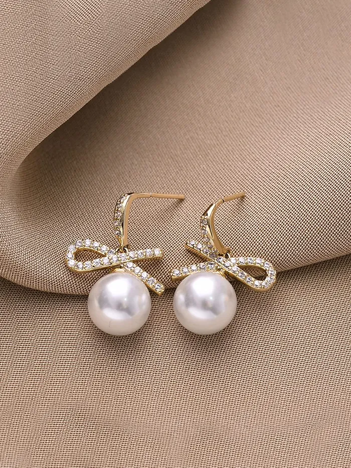 Rings Yellow Chimes Yellow Chimes Earrings for Women and Girls Drop Earrings for Girls Pearl Drop Earrings Birthday Gift for girls and women Anniversary Gift for Wife
