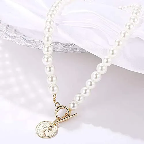 Rings Yellow Chimes Yellow Chimes Layered Necklace for Women 2 Pcs Combo Multilayer Gold Toned Crystal Drop Choker Necklace for Women and Girls