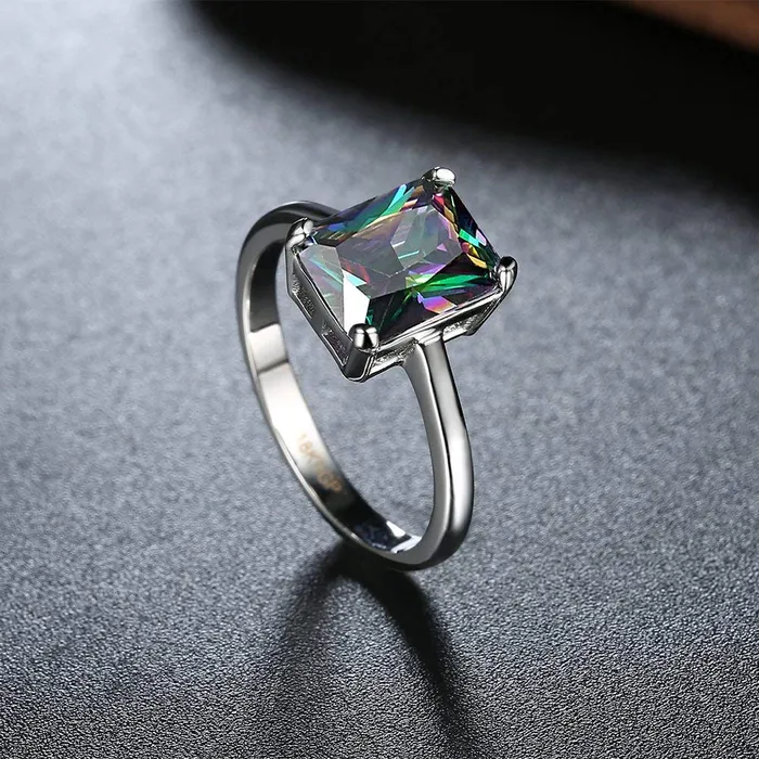 Rings Yellow Chimes Yellow Chimes Ring for women Exquisite Shades Reflecting Eye catching Crystal Cocktail Ring for Women and Girls